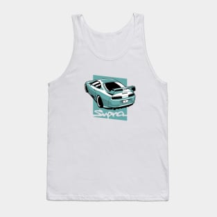 Green Supra MK4 Classic JDM Tank Top